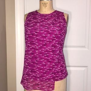 Worthington Sleeveless Asymmetrical Blouse